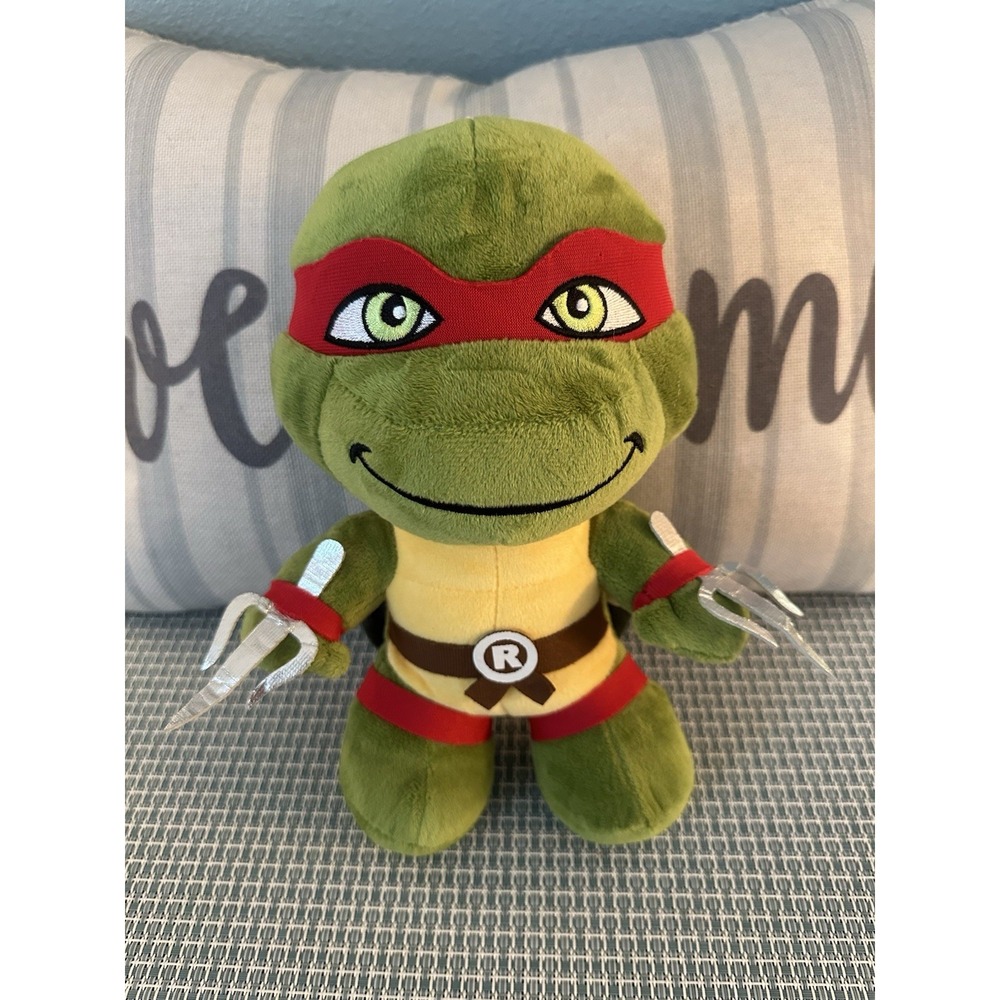 Raphael Teenage Mutant Ninja Turtle Suction Cup Plush 9"